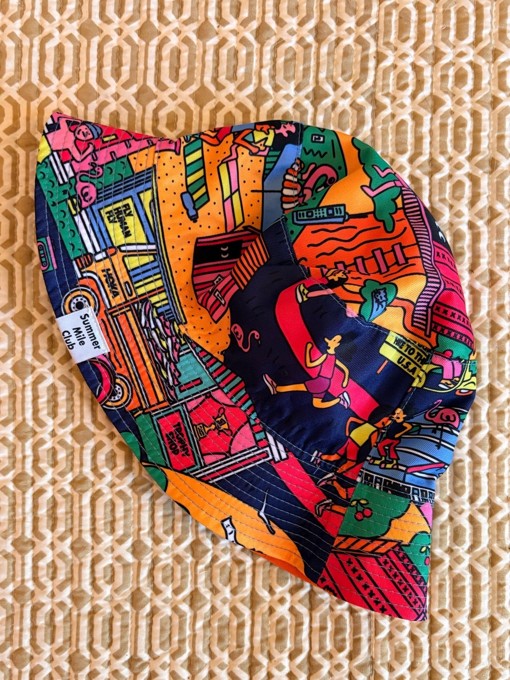NWT Hoka Summer Run Club Reversible Bucket Hat